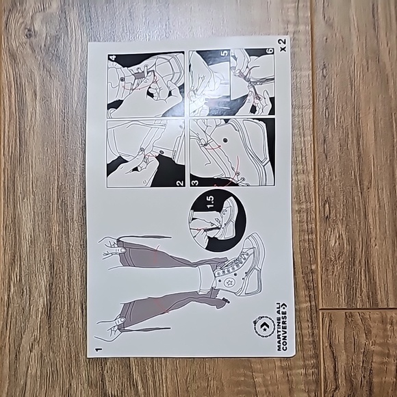 Converse× Martine Ali Chuck 70 De Luxe Wedge Sneaker, size US 7 - Picture 11 of 16